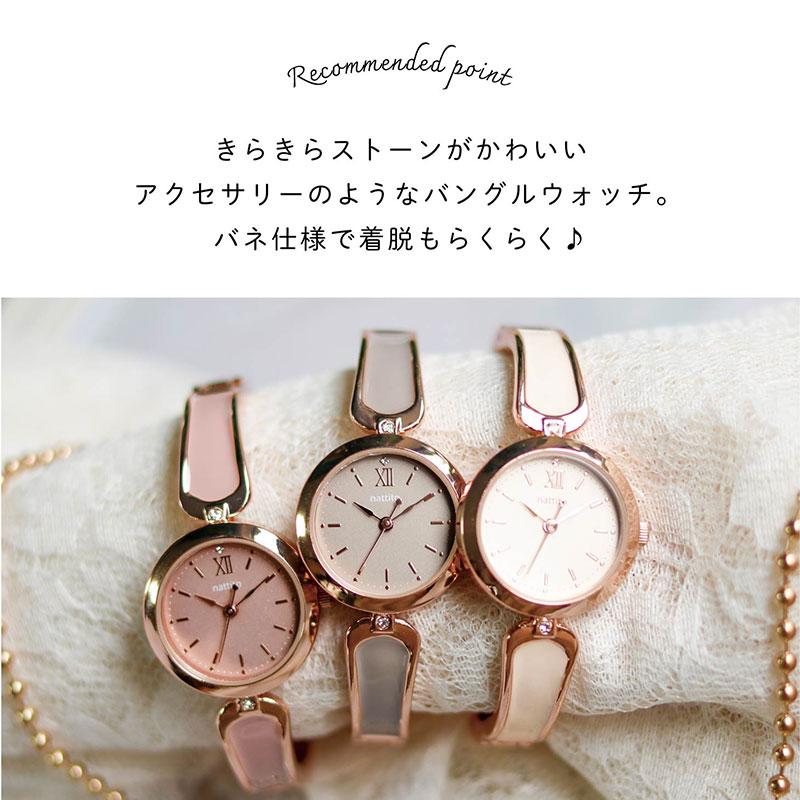 腕時計 レディース キャロル バングル メタルバンド メタルベルト 高級感 着脱簡単 ストーン ビジネス 上品 小さめ トレンド オススメ 高品質 フィールドワーク | field work | 06
