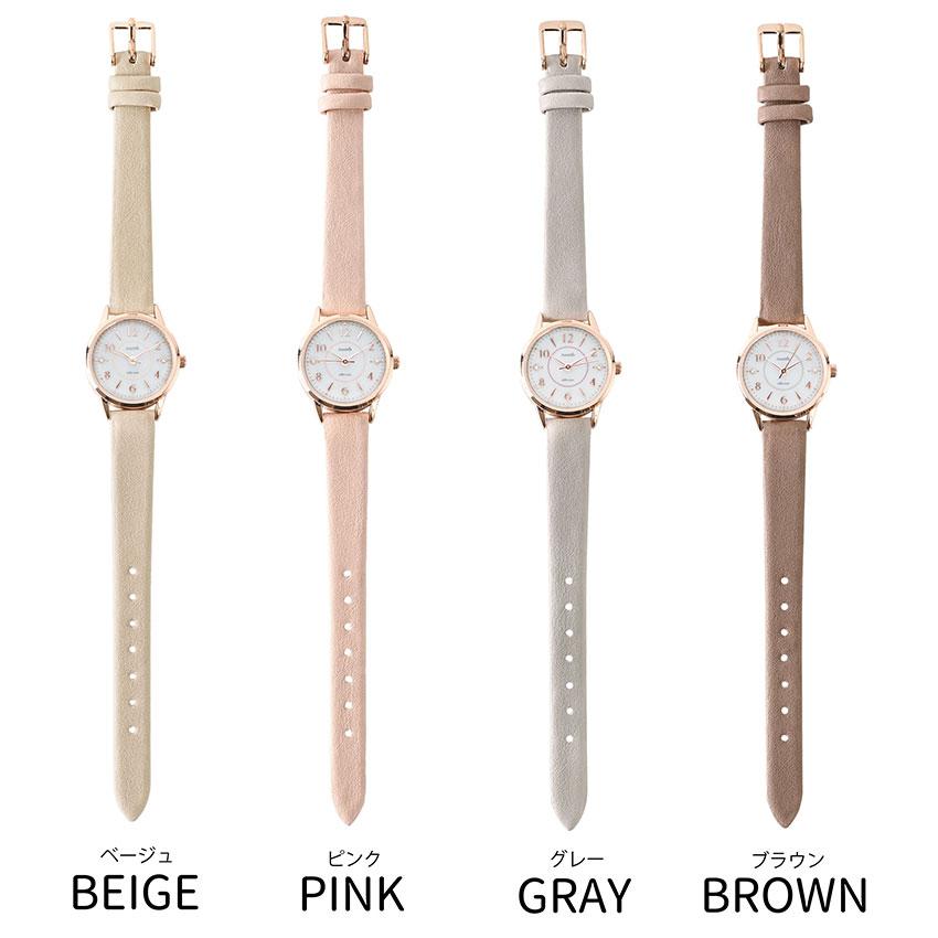 腕時計 レディース ソーラー テヤン 革ベルト シンプル ソーラーウォッチ 見やすい おしゃれ 可愛い きれい 仕事用 通勤 通学 小さめ トレンド フィールドワーク | field work | 06