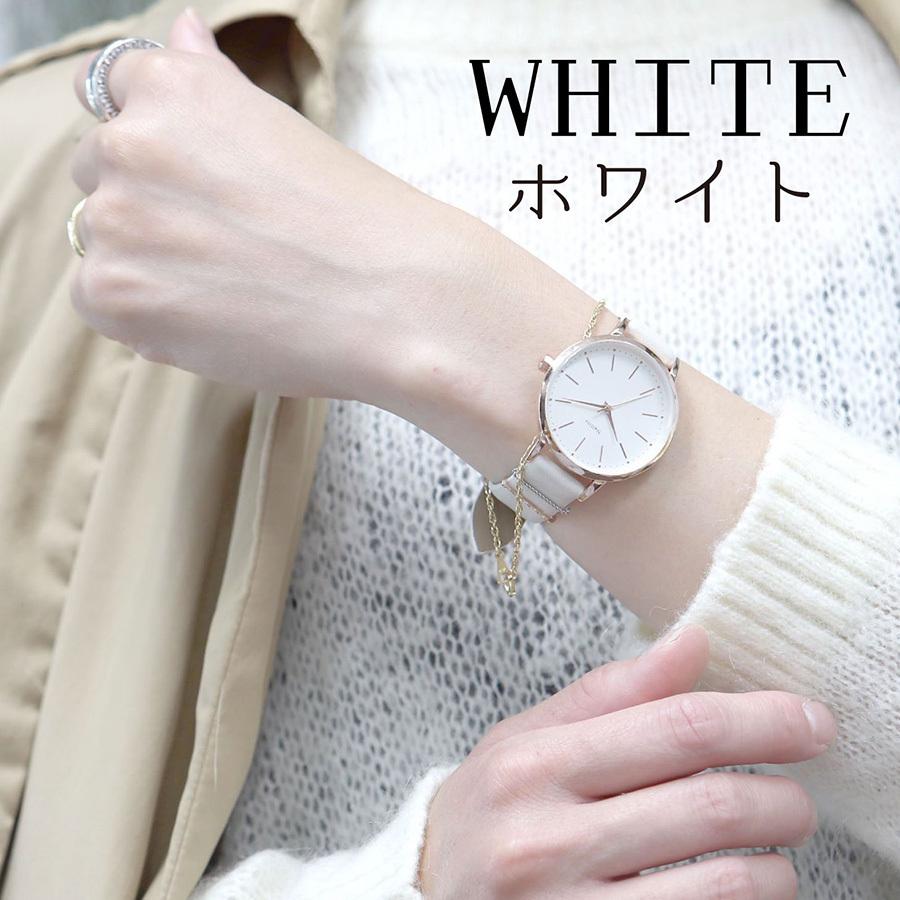 レディース腕時計 腕時計 カジュアルウオッチ ホワイト プレゼント