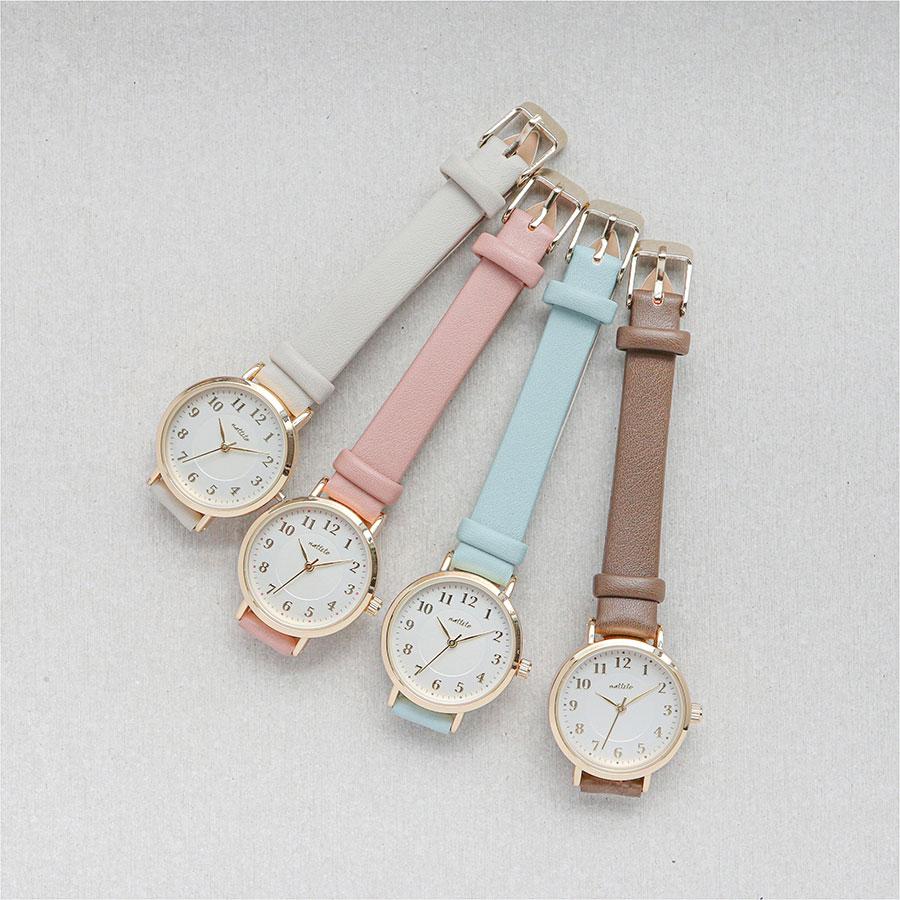 腕時計 レディース Amazon | ファッション女性腕時計蝶革腕時計レディースラウンド