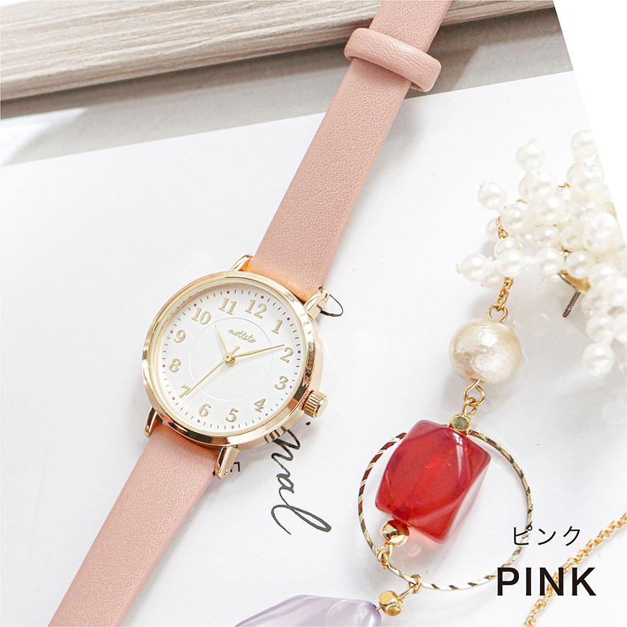 field work（フィールドワーク） 腕時計 レディース チップ 安カワ 革