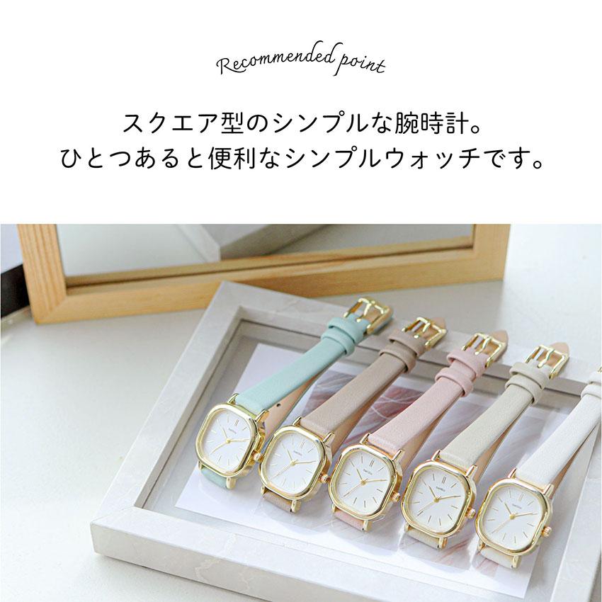 field work 腕時計 レディース 革ベルト スック シンプル 四角 field work 腕時計 レディース 革ベルト スック シンプル 四角