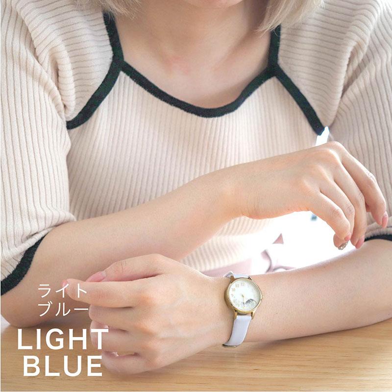 腕時計 レディース ミュレ ネコ 猫 ネコモチーフ 花 可愛い 水彩風 動物 アニマル モフッテ mofute にゃんこ 猫 通勤 通学 仕事 子ども キッズ フィールドワーク | field work | 13