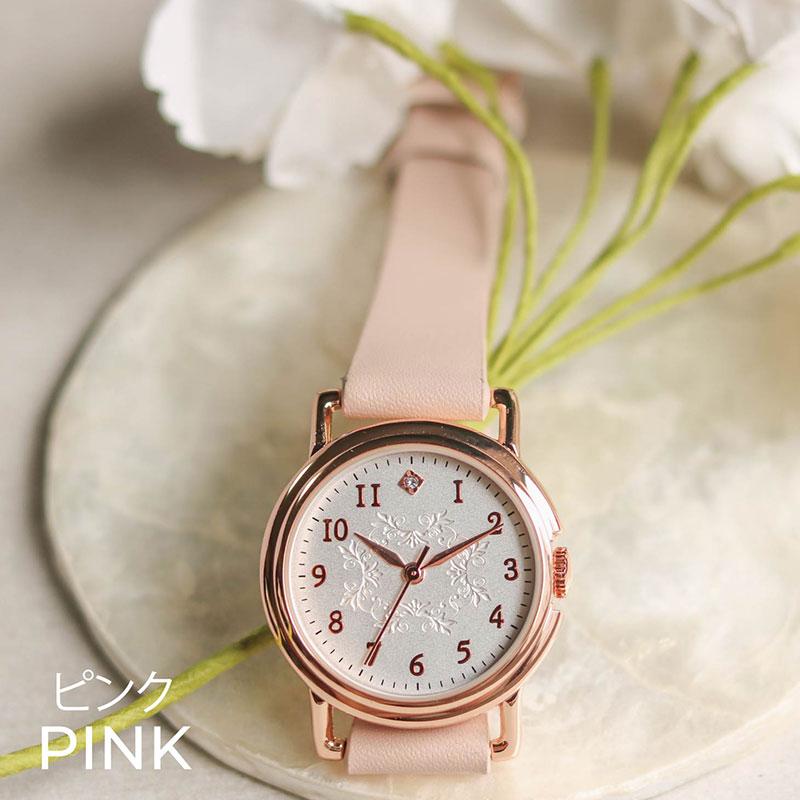 マジョリカ　18k ELECTROPLATED レディース　腕時計 field work（フィールドワーク） 腕時計 レディース マスカ 革ベルト