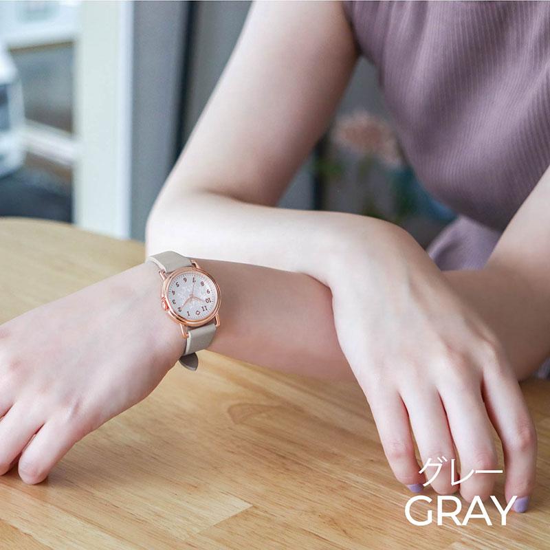 腕時計 レディース マスカ 革ベルト シンプル きれいめストーン おしゃれ レディース プチプラ 仕事 通勤 通学 見やすい 日本製ムーブ 20代 30代 お手頃 安い | field work | 14