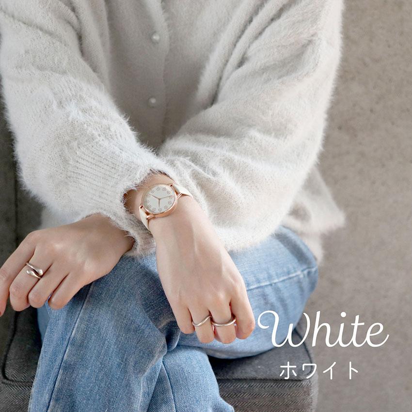 腕時計 レディース 革ベルト メアリー かわいい 花柄 上品 高見え 刻印 通勤 通学 仕事用 ビジネス くすみカラー ニュアンスカラー プチプラ フィールドワーク | field work | 08