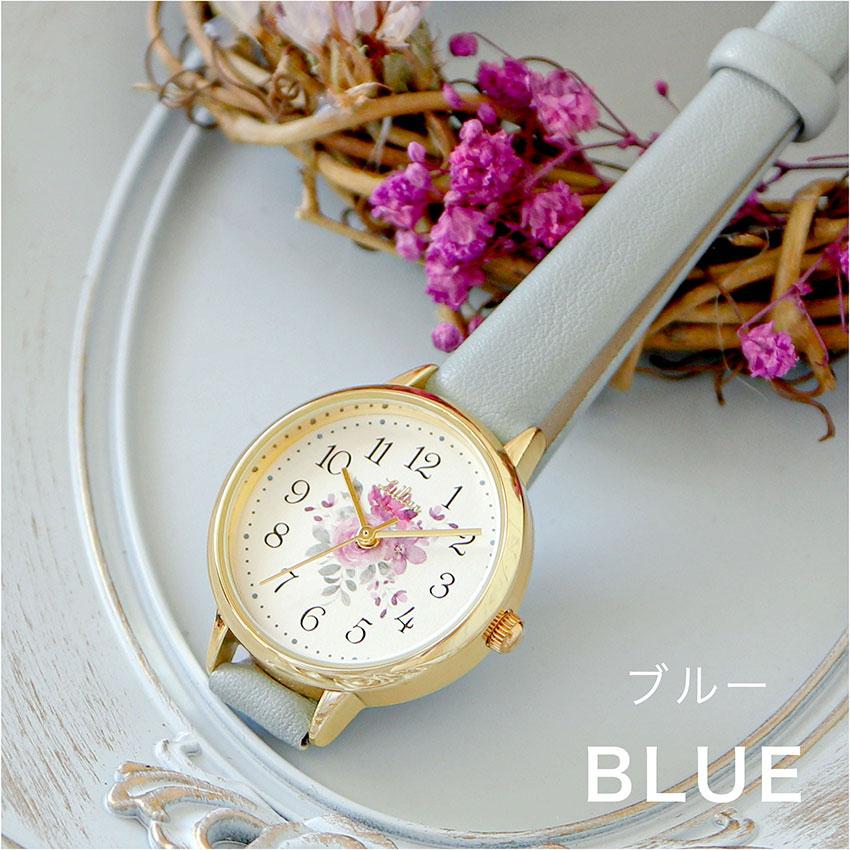 field work 腕時計 レディース ガーデン 革ベルト 花柄 高見え field work 腕時計 レディース ガーデン 革ベルト 花柄 高見え