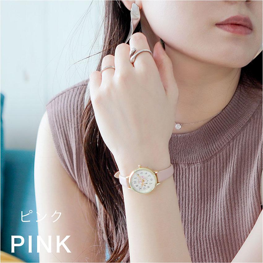 腕時計 レディース ガーデン 革ベルト 花柄 花 高見え かわいい きれい 高級感 仕事 通勤 通学 大きめ トレンド 人気 オススメ 高品質 可愛い フィールドワーク | field work | 11