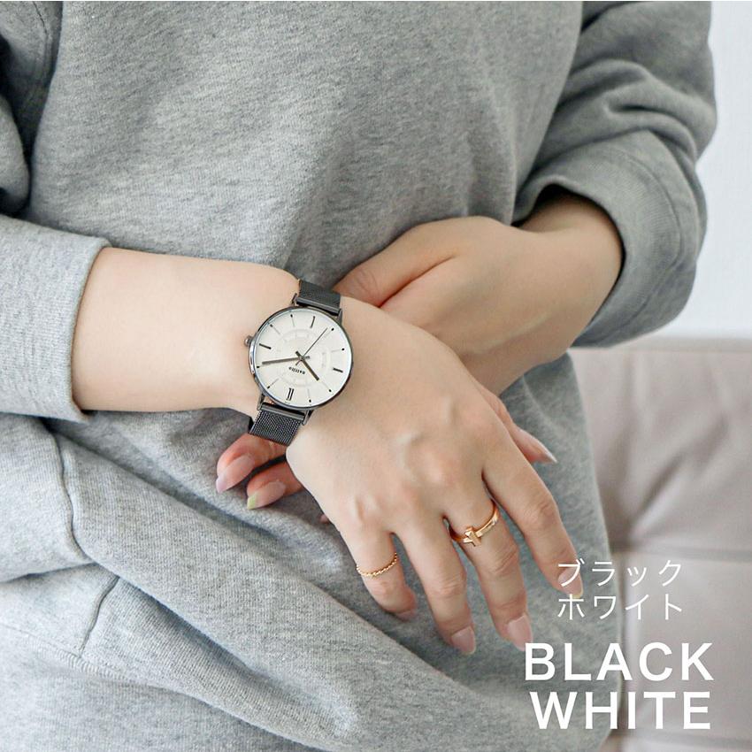 腕時計 レディース メッシュベルト 大きめ ユニッシュ 高見え 着脱簡単 使いやすい 高級感 メンズ 男女兼用 仕事用 ビジネス 通勤 通学 フィールドワーク | field work | 11