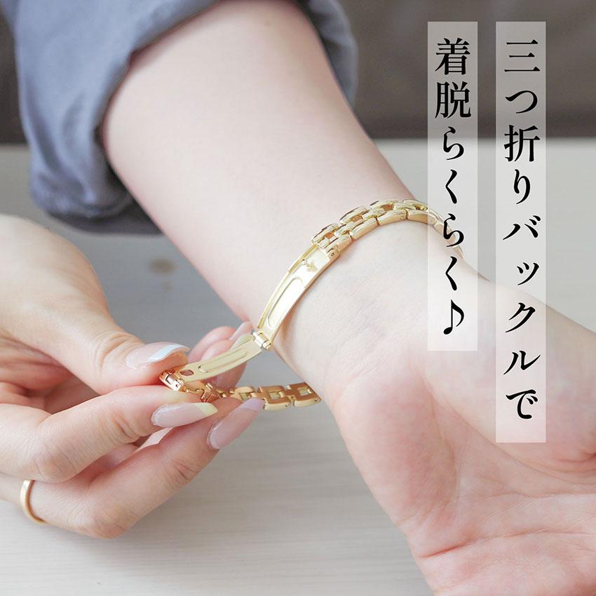 腕時計 レディース 3気圧防水 シェルダ メタルバンド メタルベルト 高級感 楕円 オーバル シェル パール 仕事用 ビジネス かわいい 小さめ フィールドワーク | field work | 06