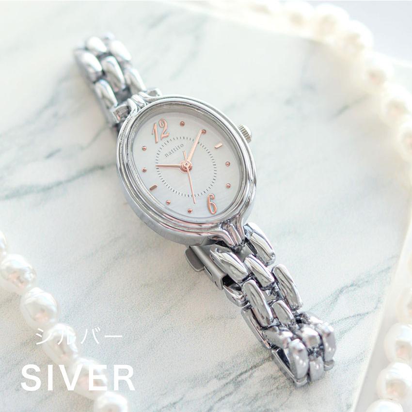 腕時計 レディース 3気圧防水 シェルダ メタルバンド メタルベルト 高級感 楕円 オーバル シェル パール 仕事用 ビジネス かわいい 小さめ フィールドワーク | field work | 09