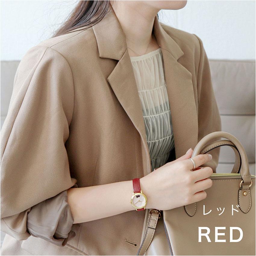 field work 腕時計 レディース キッズ 革ベルト ふわまる インコ