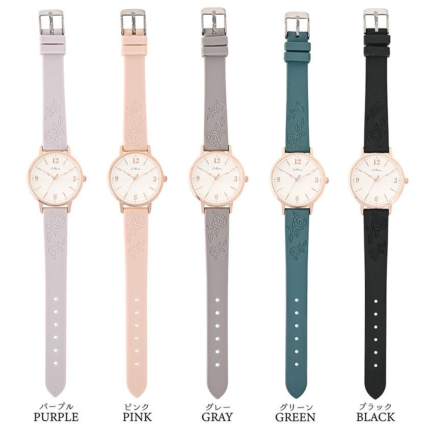 field work（フィールドワーク） 腕時計 レディース シリコンベルト