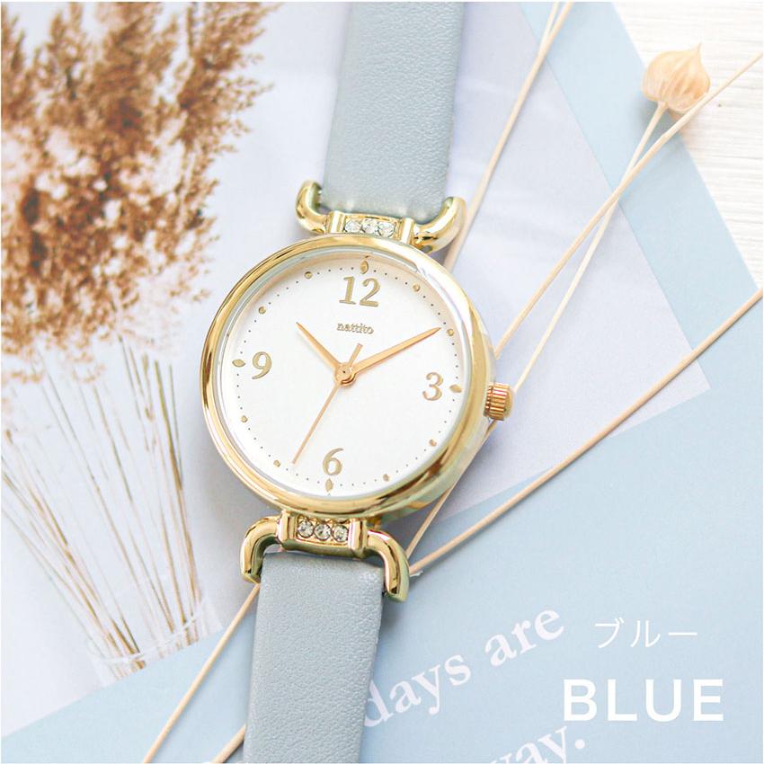 腕時計 レディース 革ベルト ジュエリア ストーン 高みえ 仕事用 通勤 通学 ビジネス 送料無料 小さめ ニュアンスカラー 可愛い 20代 30代 フィールドワーク | field work | 15