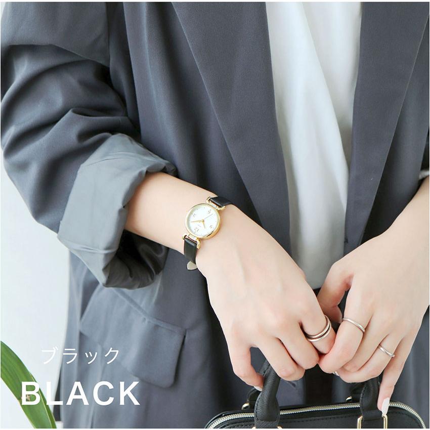 腕時計 レディース 革ベルト ジュエリア ストーン 高みえ 仕事用 通勤 通学 ビジネス 送料無料 小さめ ニュアンスカラー 可愛い 20代 30代 フィールドワーク | field work | 16