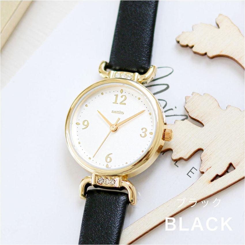 腕時計 レディース 革ベルト ジュエリア ストーン 高みえ 仕事用 通勤 通学 ビジネス 送料無料 小さめ ニュアンスカラー 可愛い 20代 30代 フィールドワーク | field work | 17