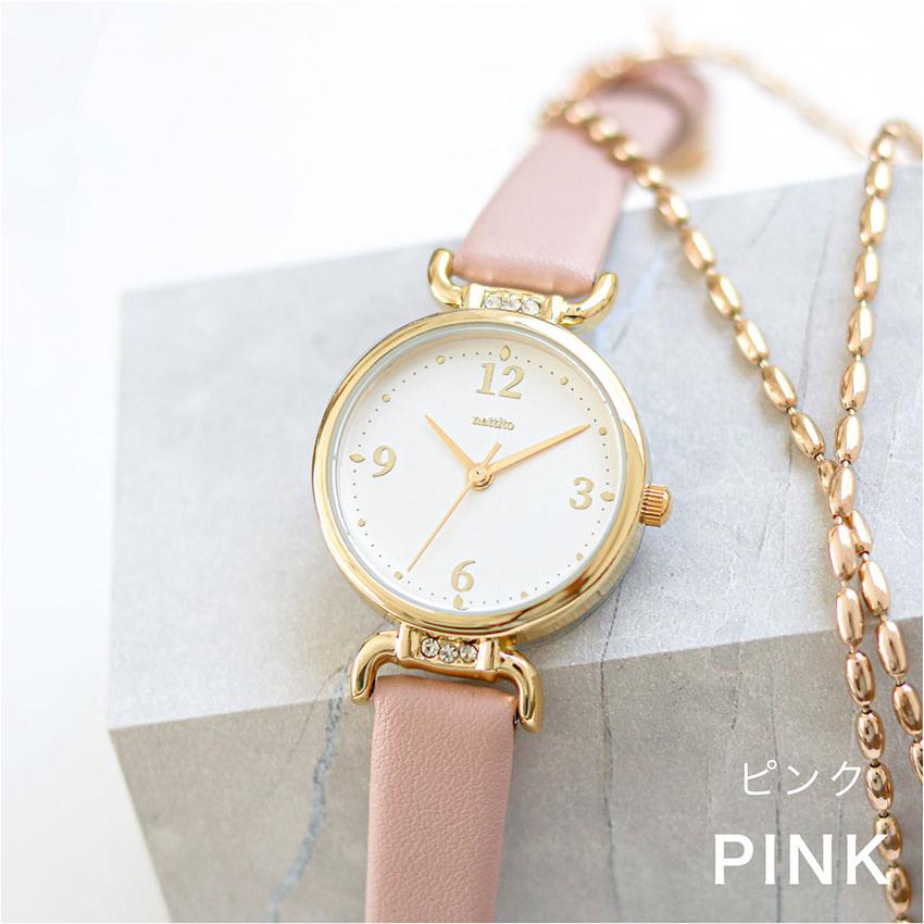 腕時計 レディース 革ベルト ジュエリア ストーン 高みえ 仕事用 通勤 通学 ビジネス 送料無料 小さめ ニュアンスカラー 可愛い 20代 30代 フィールドワーク | field work | 11