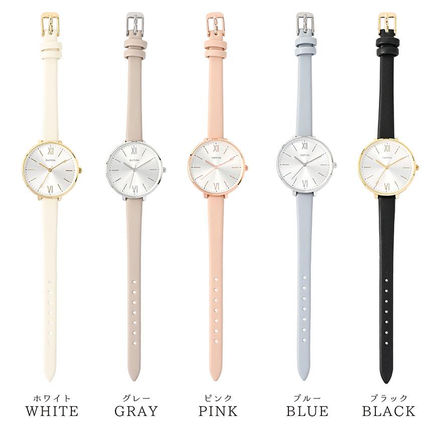 腕時計 レディース 革ベルト フラッシュ かわいい おしゃれ 大きめ 仕事用 通勤 通学 ビジネス ニュアンスカラー 高見え プレゼント  プチプラ フィールドワーク | field work | 07