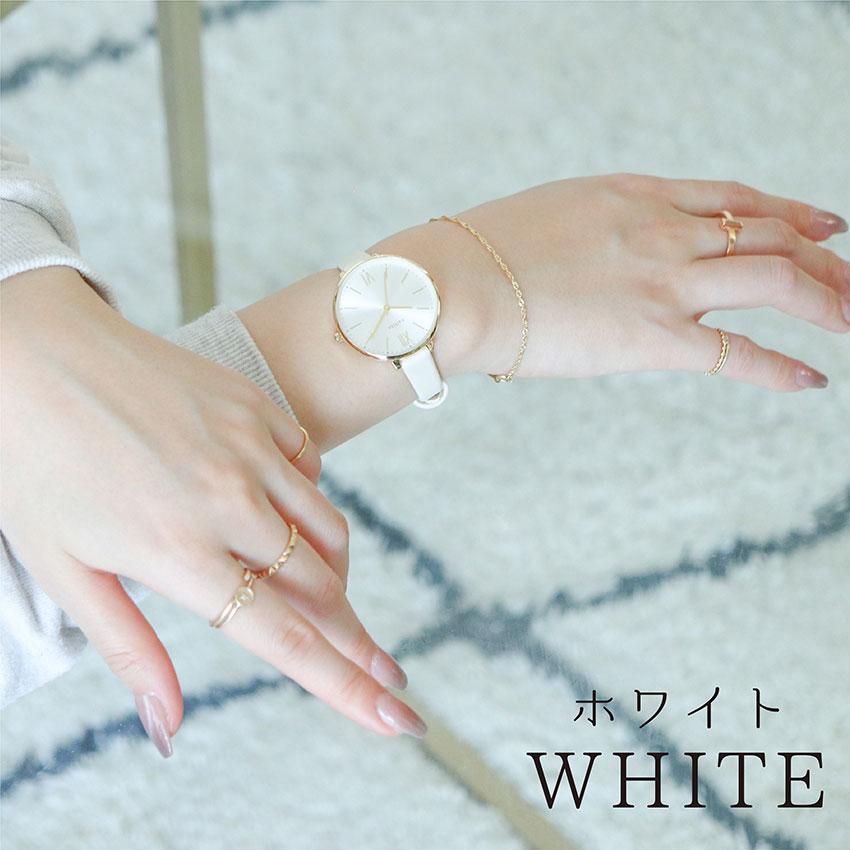 腕時計 レディース 革ベルト フラッシュ かわいい おしゃれ 大きめ 仕事用 通勤 通学 ビジネス ニュアンスカラー 高見え プレゼント  プチプラ フィールドワーク | field work | 08