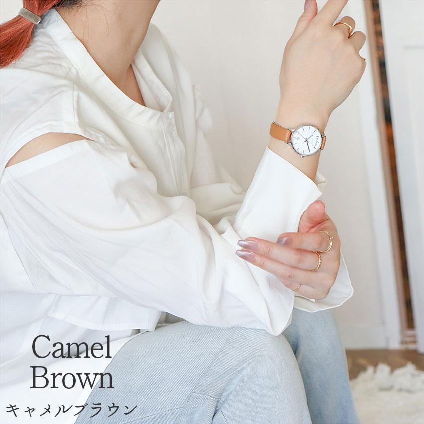 腕時計 レディース ウィーク 日付表示 革ベルト 仕事用 シンプル おしゃれ かわいい 見やすい 日付 曜日 カレンダー付 通勤 通学 仕事 人気 フィールドワーク | field work | 16