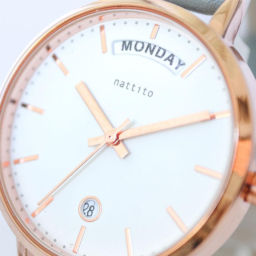 腕時計 レディース ウィーク 日付表示 革ベルト 仕事用 シンプル おしゃれ かわいい 見やすい 日付 曜日 カレンダー付 通勤 通学 仕事 人気 フィールドワーク | field work | 18