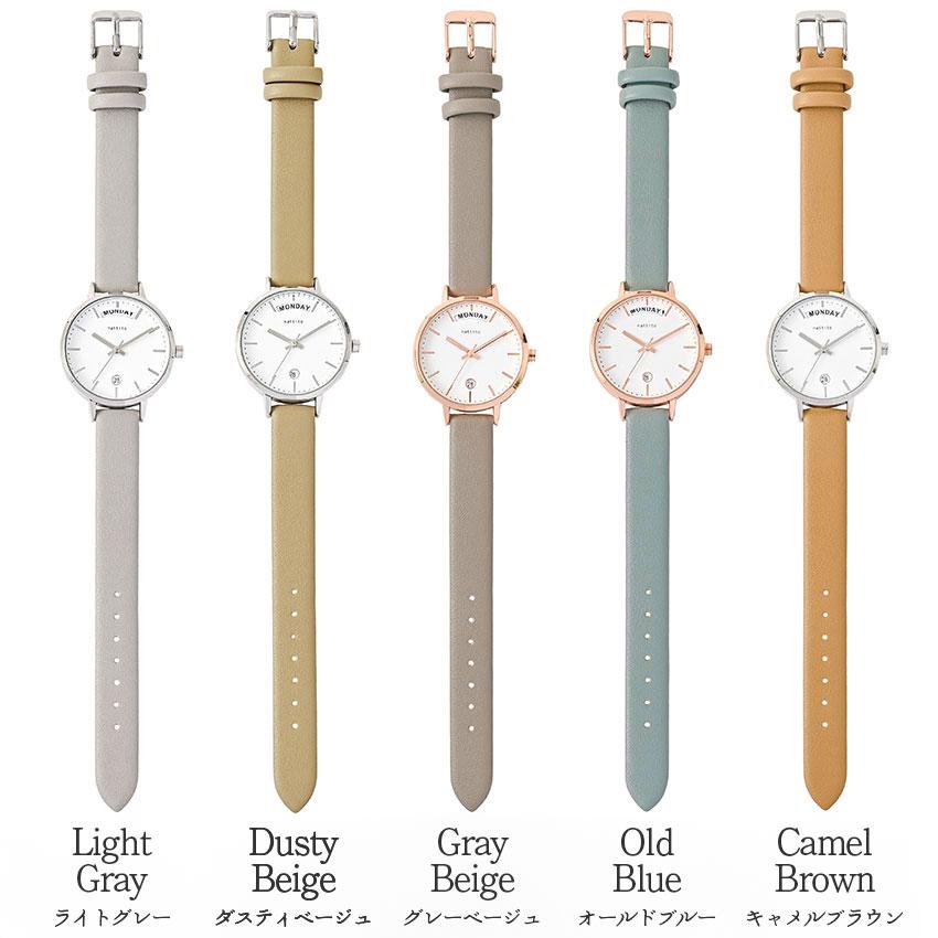 腕時計 レディース ウィーク 日付表示 革ベルト 仕事用 シンプル おしゃれ かわいい 見やすい 日付 曜日 カレンダー付 通勤 通学 仕事 人気 フィールドワーク | field work | 07