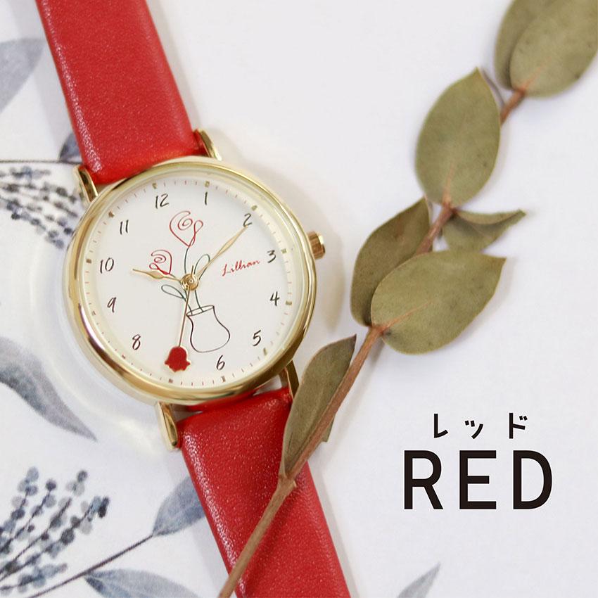 field work（フィールドワーク） 腕時計 レディース 革ベルト フラベ