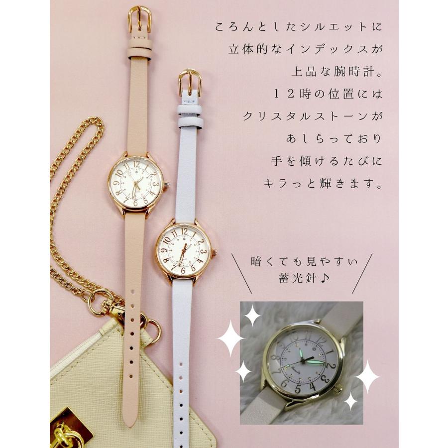 腕時計 レディース 日本製 国産 革ベルト 送料無料 小さめ 人気 オススメ 高品質 ラインストーン 誕生日 プレゼント フィールドワーク 1年保証 Jp008 フィールドワークヤフー店 通販 Yahoo ショッピング