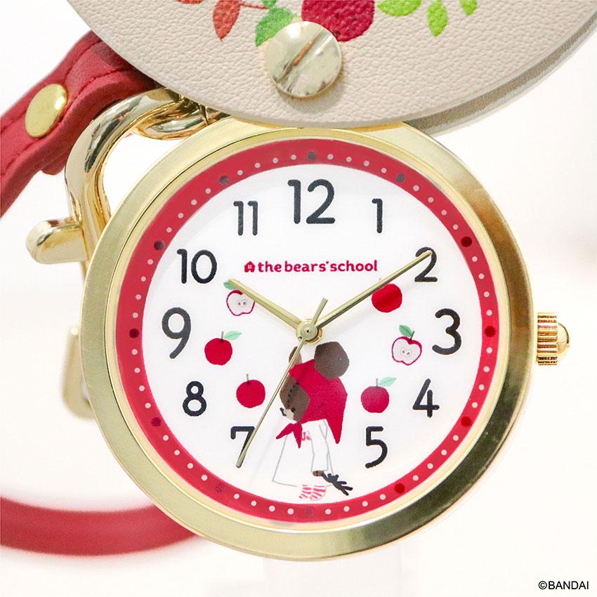 時計 レディース くまのがっこう くまがく ジャッキー ハングウォッチ キッズ プチプラ かわいい 通学  プレゼント 絵本 母の日 通勤 通学 フィールドワーク | field work | 12