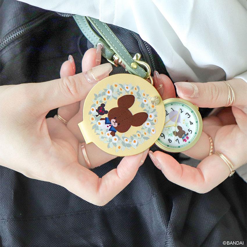 時計 レディース くまのがっこう くまがく ジャッキー ハングウォッチ キッズ プチプラ かわいい 通学  プレゼント 絵本 母の日 通勤 通学 フィールドワーク | field work | 10