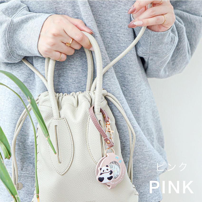 時計 懐中時計 ルーぺ付き 動物 アニマル シマエナガ インコ パンダ 犬 猫 ネコ 見やすい かわいい 安い プチプラ 一年保証 フィールドワーク 送料無料 | field work | 14