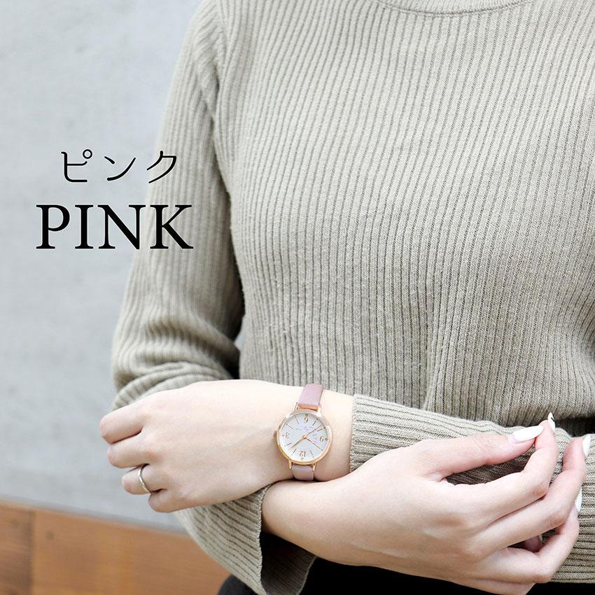 腕時計 レディース 革ベルト ロサム かわいい 花柄 フラワー 上品 高見え 通勤 通学 仕事用 ビジネス ニュアンスカラー ストーン 20代 30代 フィールドワーク | field work | 09