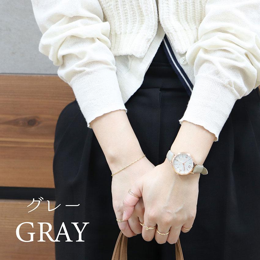 腕時計 レディース 革ベルト ロサム かわいい 花柄 フラワー 上品 高見え 通勤 通学 仕事用 ビジネス ニュアンスカラー ストーン 20代 30代 フィールドワーク | field work | 13