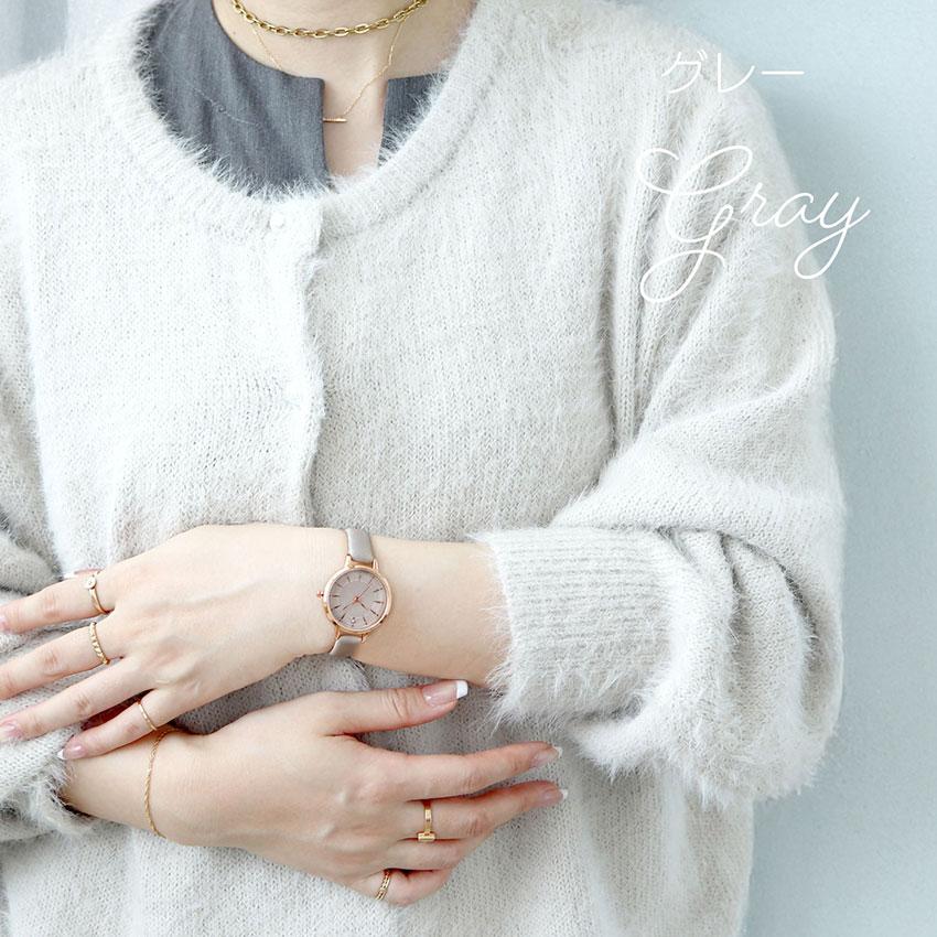 腕時計 レディース シェリス 革ベルト シンプル シェル風 パール風文字盤 かわいい 見やすい 通勤ビジネス 送料無料 小さめ 高見え  プチプラ  フィールドワーク | field work | 09