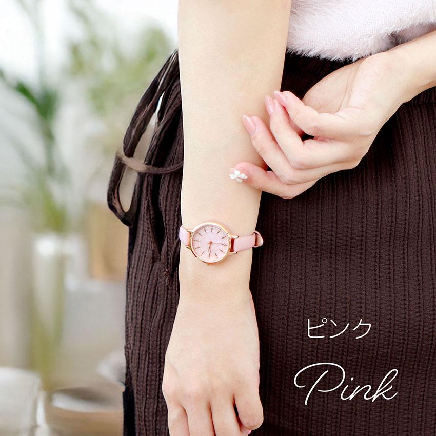 腕時計 レディース シェリス 革ベルト シンプル シェル風 パール風文字盤 かわいい 見やすい 通勤ビジネス 送料無料 小さめ 高見え  プチプラ  フィールドワーク | field work | 11
