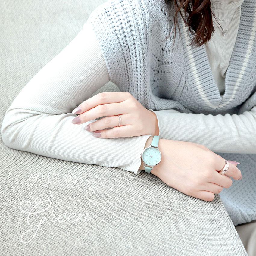 腕時計 レディース シェリス 革ベルト シンプル シェル風 パール風文字盤 かわいい 見やすい 通勤ビジネス 送料無料 小さめ 高見え  プチプラ  フィールドワーク | field work | 13