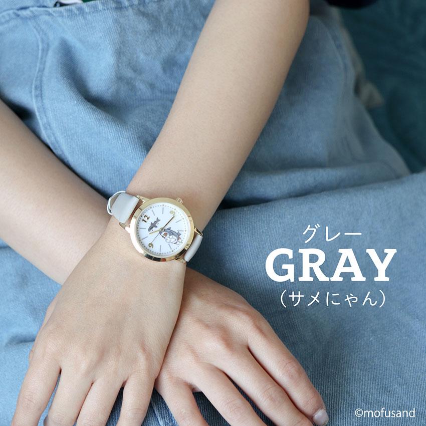 field work mofusand モフサンド 腕時計 レディース キッズ 革ベルト