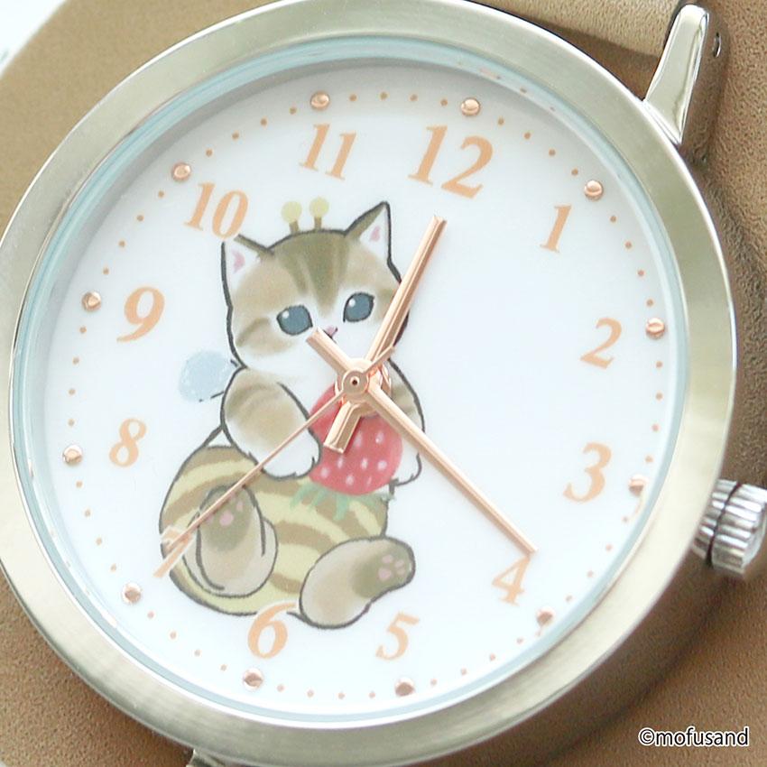 mofusandモフサンドルーペ付きストラップ レディース キッズ猫 かわいい シンプル 見やすい プチプラ プレゼント  子ども 10代 20代 30代 保証 | field work | 18