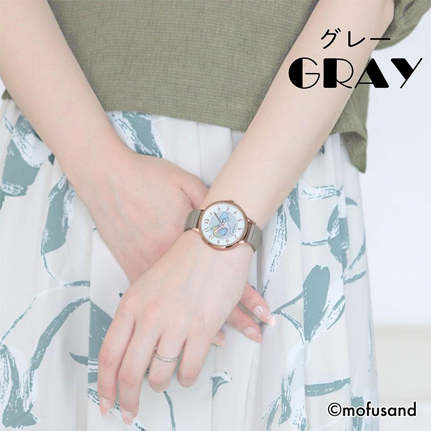 mofsand モフサンド 腕時計 レディース ジャバラベルト 着脱簡単 レディース キッズ 箱入り見やすい 猫 サメにゃん にゃんこ 可愛いプチプラ フィールドワーク | field work | 15