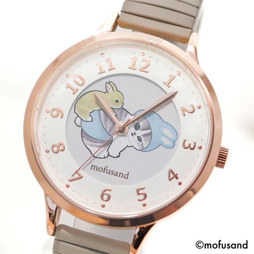 mofsand モフサンド 腕時計 レディース ジャバラベルト 着脱簡単 レディース キッズ 箱入り見やすい 猫 サメにゃん にゃんこ 可愛いプチプラ フィールドワーク | field work | 17