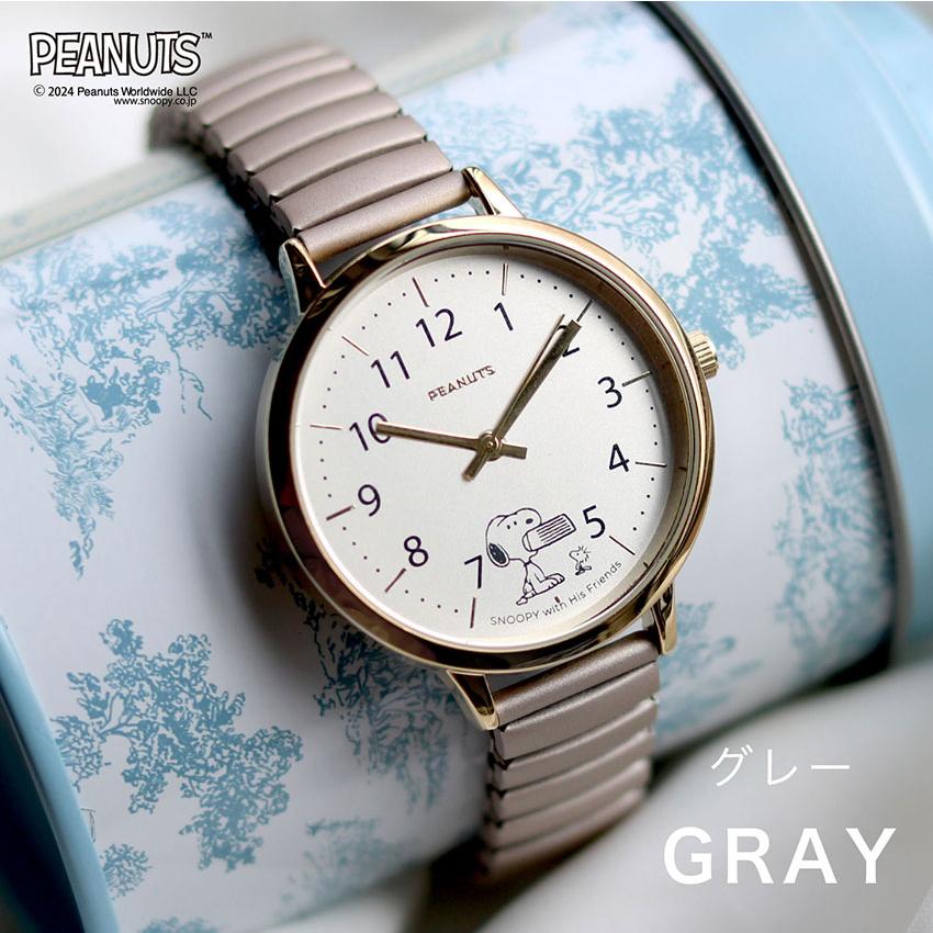 field work 腕時計 スヌーピー ピーナッツ ジャバラベルト