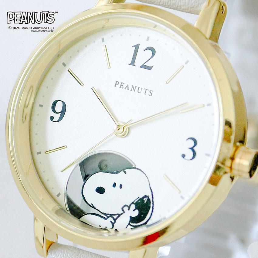 腕時計 レディース 革ベルト PEANUTS スヌーピー シンプル 大人 キッズ ユニセックス ウッドストック チャーリー・ブラウン フィールドワーク 大きめ 箱入り | field work | 16