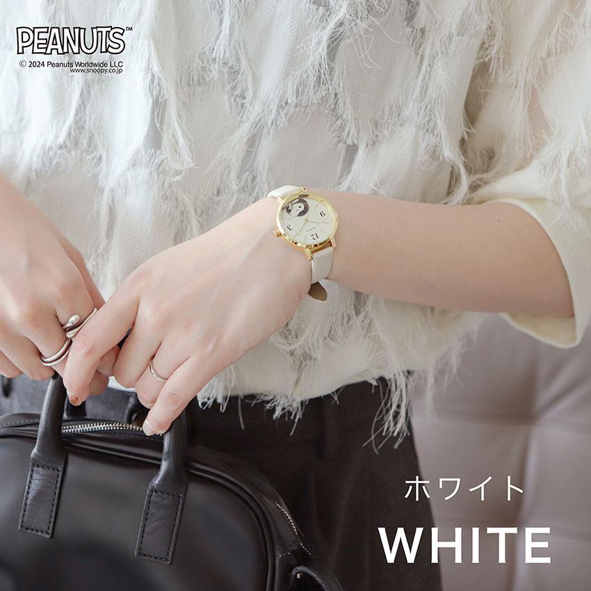 腕時計 レディース 革ベルト PEANUTS スヌーピー シンプル 大人 キッズ ユニセックス ウッドストック チャーリー・ブラウン フィールドワーク 大きめ 箱入り | field work | 08