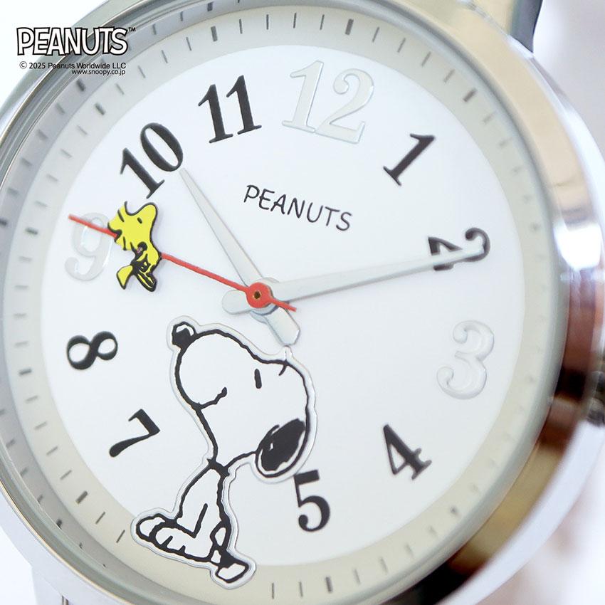 field work（フィールドワーク） 腕時計 レディース 革ベルト PEANUTS