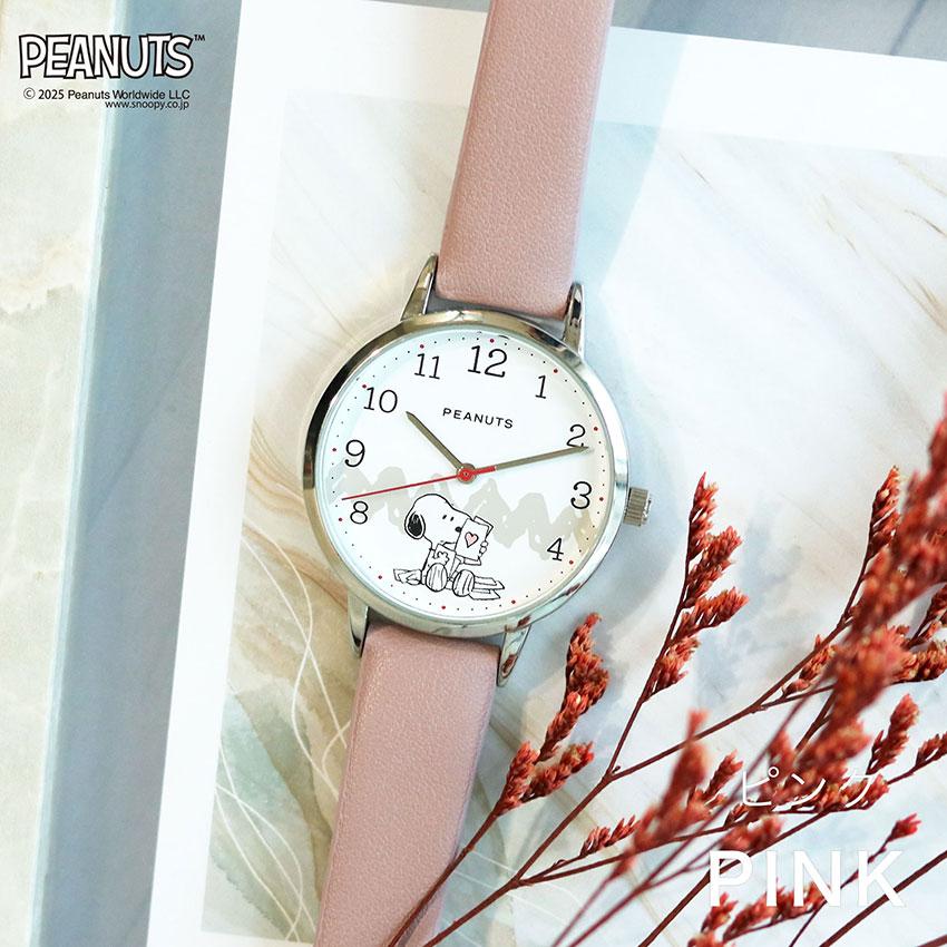 腕時計 レディース 革ベルト PEANUTS スヌーピー オラフ シンプル 大人 カジュアル キッズ ユニセックス ウッドストック フィールドワーク 大きめ カジュアル | field work | 11