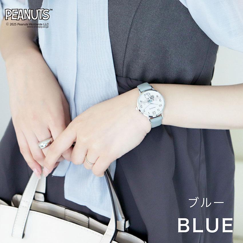 腕時計 レディース 革ベルト PEANUTS スヌーピー オラフ シンプル 大人 カジュアル キッズ ユニセックス ウッドストック フィールドワーク 大きめ カジュアル | field work | 12