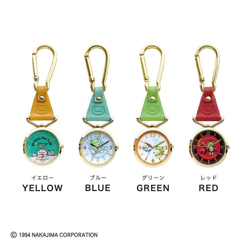 field work 時計 カラビナ キーチェーン レディース かえるのピクルス