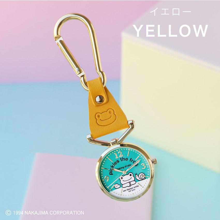 field work 時計 カラビナ キーチェーン レディース かえるのピクルス