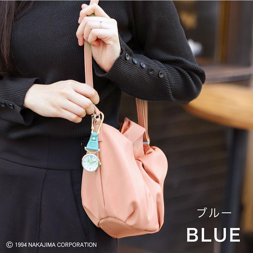 時計 カラビナ キーチェーン レディース かえるのピクルス pickles the frog 便利 キャラクター 大人 キッズ ユニセックス 大きめ プレゼント フィールドワーク | field work | 10