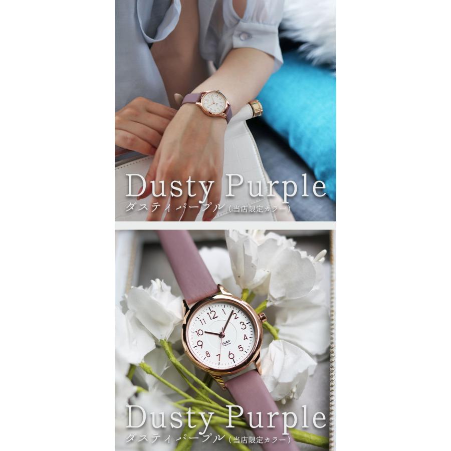 腕時計 レディース ジュビア 高級感 10気圧防水 防汗ベルト 仕事用 ビジネス 小さめ アースカラー プレゼント 高品質 可愛い 見やすい フィールドワーク | field work | 28